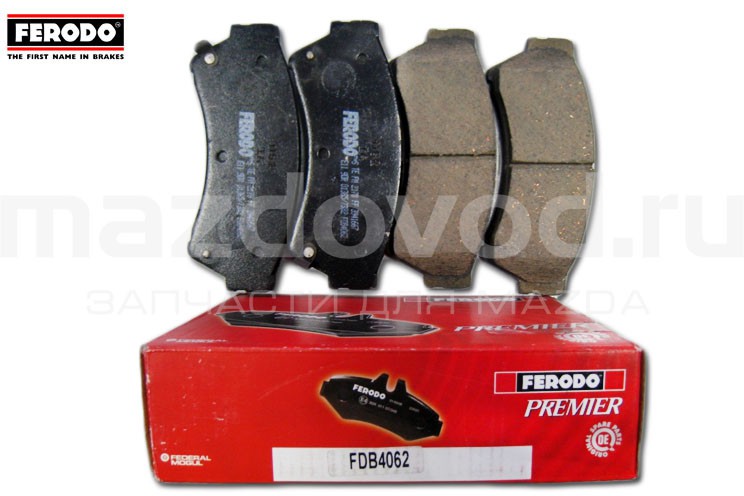 тормозные колодки передние для Mazda 6 (GH) FDB4062 MAZDOVOD.RU +7(495 ...
