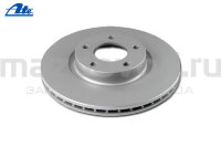 Диски тормозные передние для Mazda 5 (CR;CW) (2.0) (R16) (ATE) 24012501701
