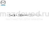 Шрус внутренний левый для Mazda 3 (BK) (ДВС - 2.0) (МКПП) (MAZDA) GG2822620A GG2822620