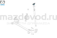 Опора заднего амортизатора для Mazda CX-3 (DK) (MAZDA) DA6A28380 