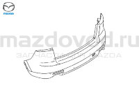 Бампер RR для Mazda CX-9 (TB) (09-12) (MAZDA) TG1550221ABB