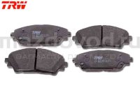 Колодки тормозные FR для Mazda 3 (BM) (TRW) GDB3592 