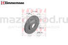 Диски тормозные FR для Mazda 3 (BM/BN) (1.5/1.6) (ZIMMERMANN)