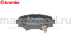 Колодки тормозные RR для Mazda 3 (BM) (BREMBO)