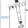 Амортизатор RR для Mazda 3 (BM) (W/O iStop) (MAZDA) BJM728910 BJM728910A BJM528910A BJM728910B BJM528910B BJM728910C BJM528910C