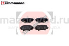 Колодки тормозные RR для Mazda 3 (BM) (ZIMMERMANN)