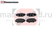 Колодки тормозные задние для Mazda 3 (BM) (ZIMMERMANN) 258781401