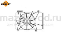 Вентилятор охлаждения двигателя для Mazda 2 (DE) (NRF) 47551 