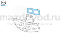 Прокладка заднего наружного фонаря правая для Mazda 3 (BL) (MAZDA) BBM451153B BBM451153C  MAZDOVOD.RU +7(495)725-11-66 +7(495)518-64-44 8(800)222-60-64