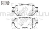 Колодки тормозные RR для Mazda 6 (GJ/GL) (электро) (NIBK) PN0673 