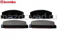 Колодки тормозные RR для Mazda 6 (GG/GH) (BREMBO) P49036 MAZDOVOD.RU +7(495)725-11-66 +7(495)518-64-44 8(800)222-60-64