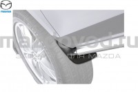 Брызговики передние для Mazda CX-7 (ER) хром (MAZDA) EH62V3450