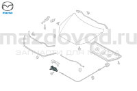 Замок капота для Mazda CX-5 (KE) (MAZDA) KD5356620C KD5356620A KD5356620 KD5356620B 