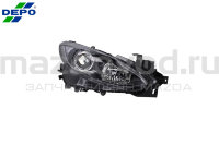 Фара передняя правая (HALOGEN) для Mazda 3 (BM) (HB) (DEPO) 2161169RLDEM2 