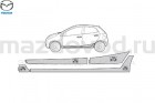 Защитная пленка для Mazda 2 (DE) (5HB) (MAZDA)
