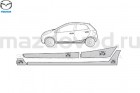 Защитная пленка для Mazda 2 (DE) (5HB) (MAZDA)