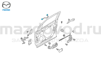 Кнопка открывания передней правой двери для Mazda CX-9 (TB) (MAZDA) TD12584B1A TD12584B1 