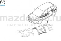 Теплозащита вторая для Mazda CX-7 (ER) (MAZDA) EG2156441