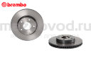 Диски тормозные FR для Mazda 3 (BM/BN) (1.5/1.6) (BREMBO)