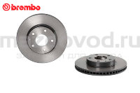 Диски тормозные передние для Mazda 3 (BM/BN) (1.5/1.6) (BREMBO) 09C65111