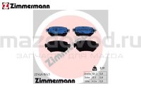 Колодки тормозные задние для Mazda 6 (GJ/GL) (элект. ручник) (ZIMMERMANN) 223491551