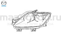 Фара передняя левая для Mazda CX-7 (ER) (MAZDA) EH6251041K EH6251041L EH6251041J EH6251041G EH6251041F EH6251041E EH6251041D 