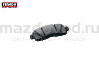 Колодки тормозные передние для Mazda 6 (GJ/GL) (FERODO) FDB4891 