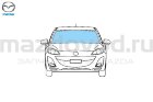 Стекло лобовое для Mazda 3 (BL) (W/HWS; W/RS) (08-11) (MAZDA)