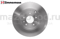 Диски тормозные задние для Mazda CX-9 (TB) (ZIMMERMANN) 370305920