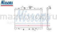  Радиатор охлаждения ДВС для Mazda CX-3 (DK) (NISSENS) 606117 