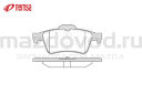 Колодки тормозные RR для Mazda 3 (BK/BL) (REMSA)