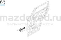Ограничитель хода задней двери для Mazda CX-5 (KE) (MAZDA) KD5372270 KD5372270A 