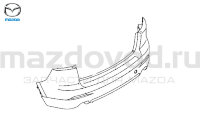 Бампер RR для Mazda CX-9 (TB) (12-15) (MAZDA) TK3750221BBB  TK3750221BB