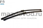 Дворники FR стекла (L+R) для Mazda 3 (BK) (MAZDA)