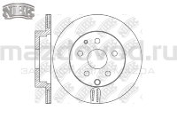 Диски тормозные задние для Mazda CX-9 (TB) (NIBK) RN1650 