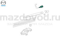 Форсунка омывателя заднего стекла для Mazda CX-5 (KF) (MAZDA) KB7W67510 MAZDOVOD.RU +7(495)725-11-66 +7(495)518-64-44 8(800)222-60-64