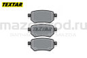 Колодки тормозные RR для Mazda 6 (GJ/GL) (электро) (TEXTAR)