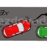 Индикатор кратковременного включения поворотников для Mazda 2 (DE) (MAZDA)