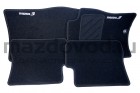 Коврики текстильные класса "Стандарт" для Mazda 3 (BK) (MAZDA)