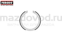 Колодки тормозные задние для Mazda СХ-7 (ER) (ручник) (FERODO) FSB4157