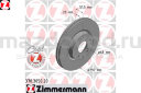 Диски тормозные FR для Mazda 6 (GJ/GL) (ZIMMERMANN)