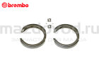 Колодки тормозные RR для Mazda СХ-7 (ER) (ручник) (BREMBO)