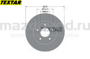 Диски тормозные RR для Mazda 6 (GJ/GL) (TEXTAR)