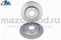 Диски тормозные FR для Mazda 3 (BK/BL) (1.6) (ATE) 24012501651