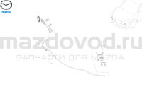 Крышка омывателя фары правая (A4D-Arctic White) для Mazda CX-5 (KE) (MAZDA) KD49518G133 MAZDOVOD.RU +7(495)725-11-66 +7(495)518-64-44