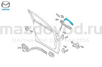 Ручка передней двери левая для Mazda 6 (GJ) (42M) (MAZDA) KD475941XF13 KD475941XE13 BJS85941X13 KD475941XD13