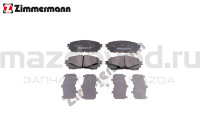 Колодки тормозные FR для Mazda 6 (GJ/GL) (ZIMMERMANN) 257251551 