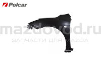 Крыло FR (L) для Mazda 3 (BL) (POLCAR) 454201