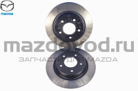 Диски тормозные FR для Mazda 5 (CR/CW) (R15) (MAZDA) BP4Y3325XD C24Y3325XB C24Y3325XC C24Y3325XD C24Y3325XC9A 
