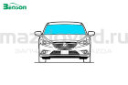 Стекло лобовое для Mazda 6 (GG) (W/O RS) (05-08) (BENSON)